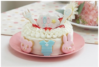 お食い初めケーキ4号