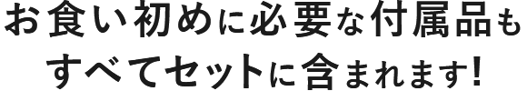 付属品も全てセットに含まれます！