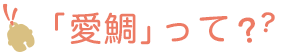愛鯛(あいたい)
